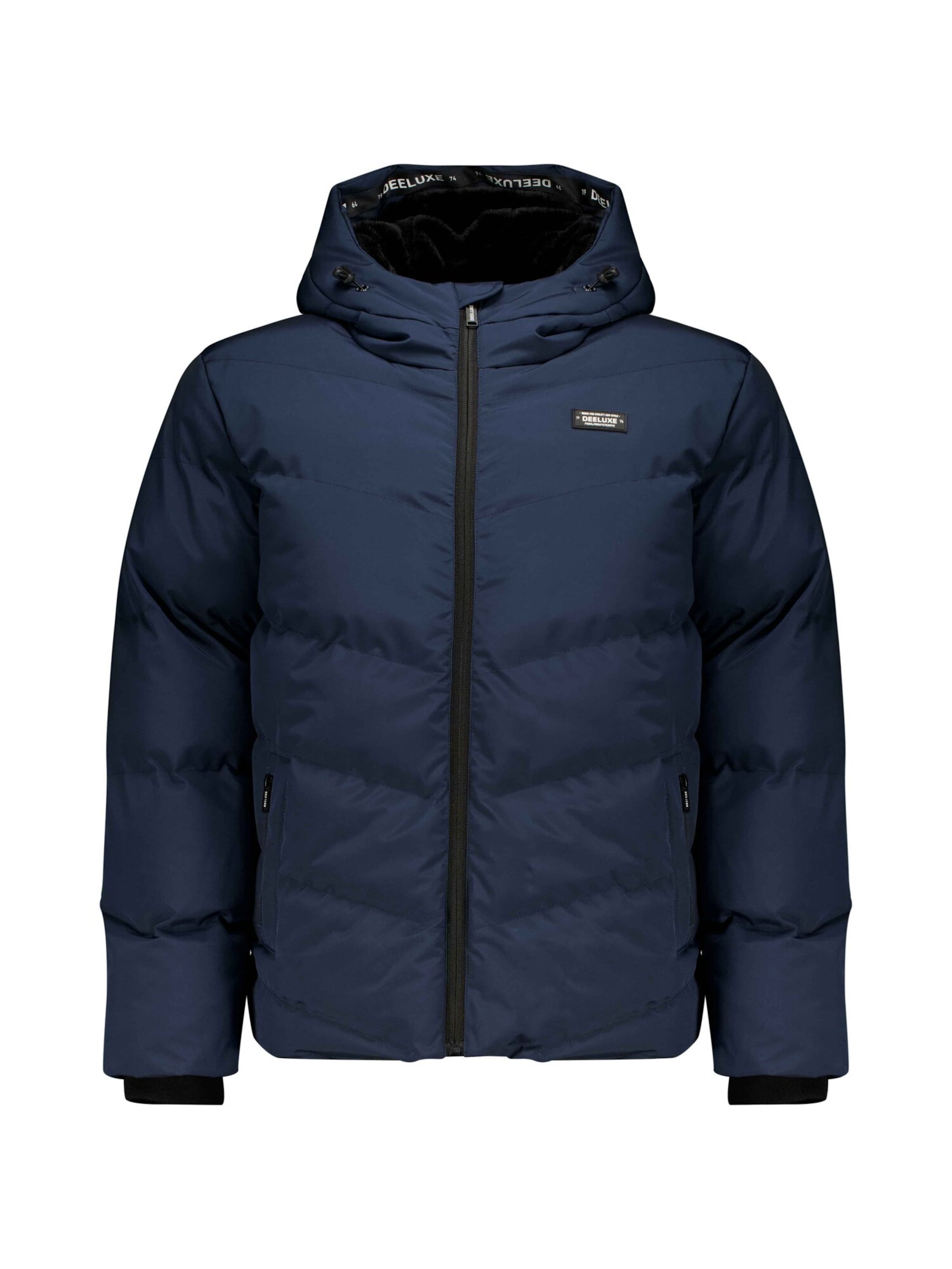 Veste d’hiver 'INTEREST' Deeluxe en bleu : devant