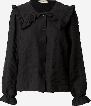 24COLOURS Blouse in Black: front