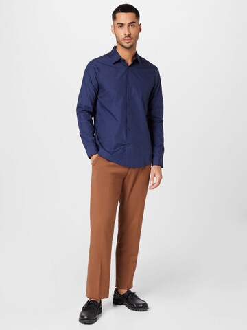 BURTON MENSWEAR LONDON - Ajuste estrecho Camisa en azul