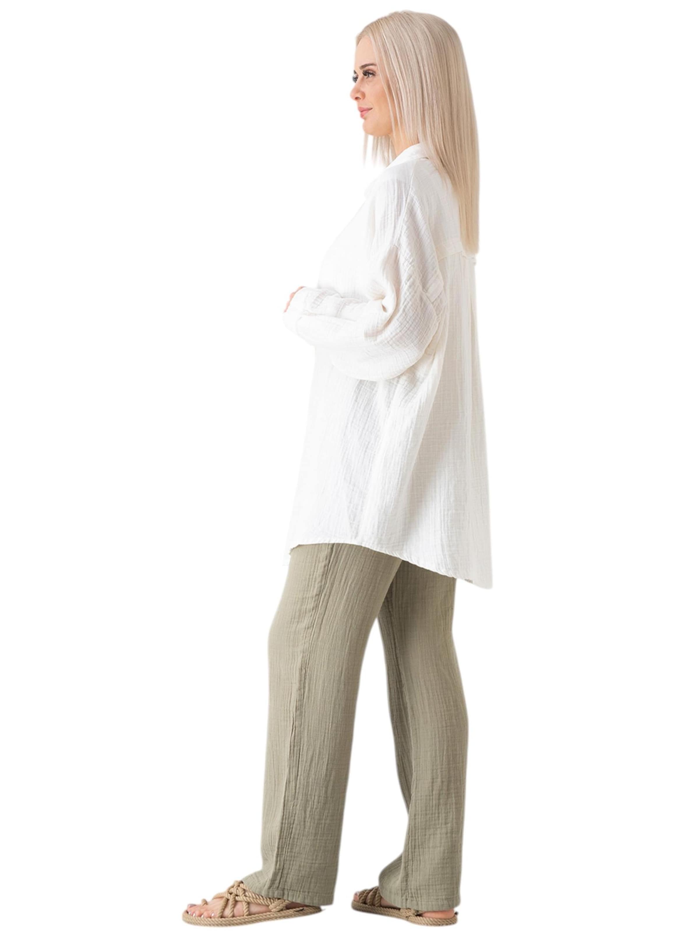 Maglia extra large 'LAYNA' di WENOR in bianco
