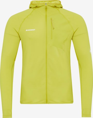MAMMUT Performance Jacket in Yellow: front