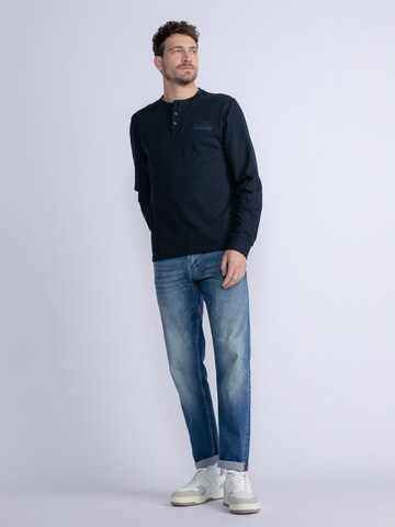 Petrol Industries Shirt 'Carrington' in Blau
