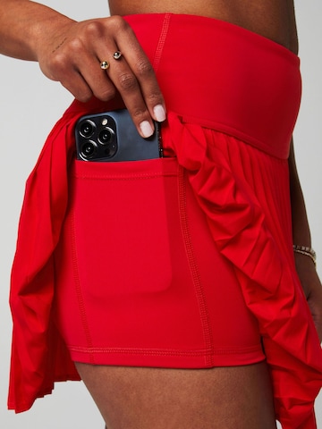 Fabletics Athletic Skorts in Red