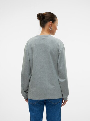 MAMALICIOUS Sweatshirt 'MLSine Vita' in Grey