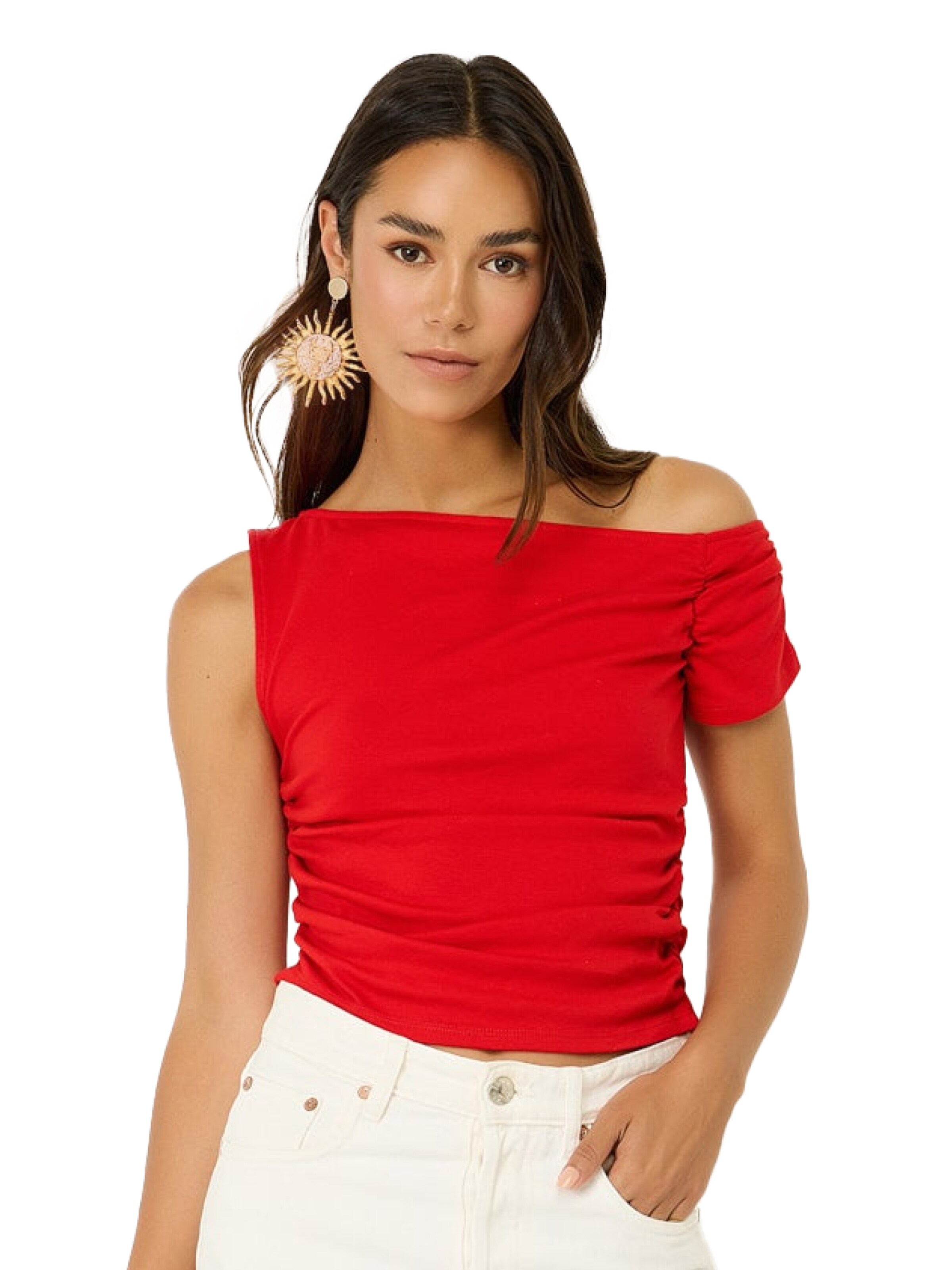 No Matter What Shirt in Rood: voorkant