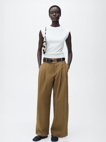 T-shirt MANGO en blanc