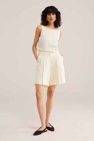 WE Studio Loosefit Pantalon in Beige