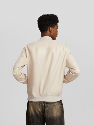 Bershka Between-season jacket in Beige