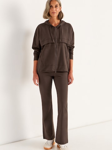 Cellbes of Sweden Vielseitige Jacke mit Kapuze in Braun