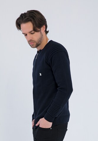 Vestes en maille Giorgio di Mare en bleu