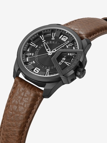 POLICE Analog Watch 'Underlined' in Black