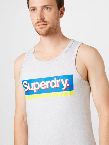 T-Shirt Superdry en gris