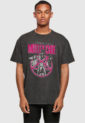 Merchcode T-Shirt 'Motley Crue - Vintage Shout At The Devil' in Schwarz: Vorderseite