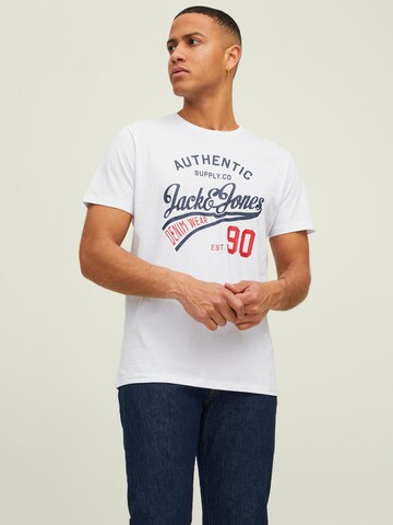 T-Shirt 'Ethan' JACK & JONES en bleu : devant