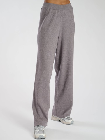 South Beach Wide leg Broek in Grijs: voorkant