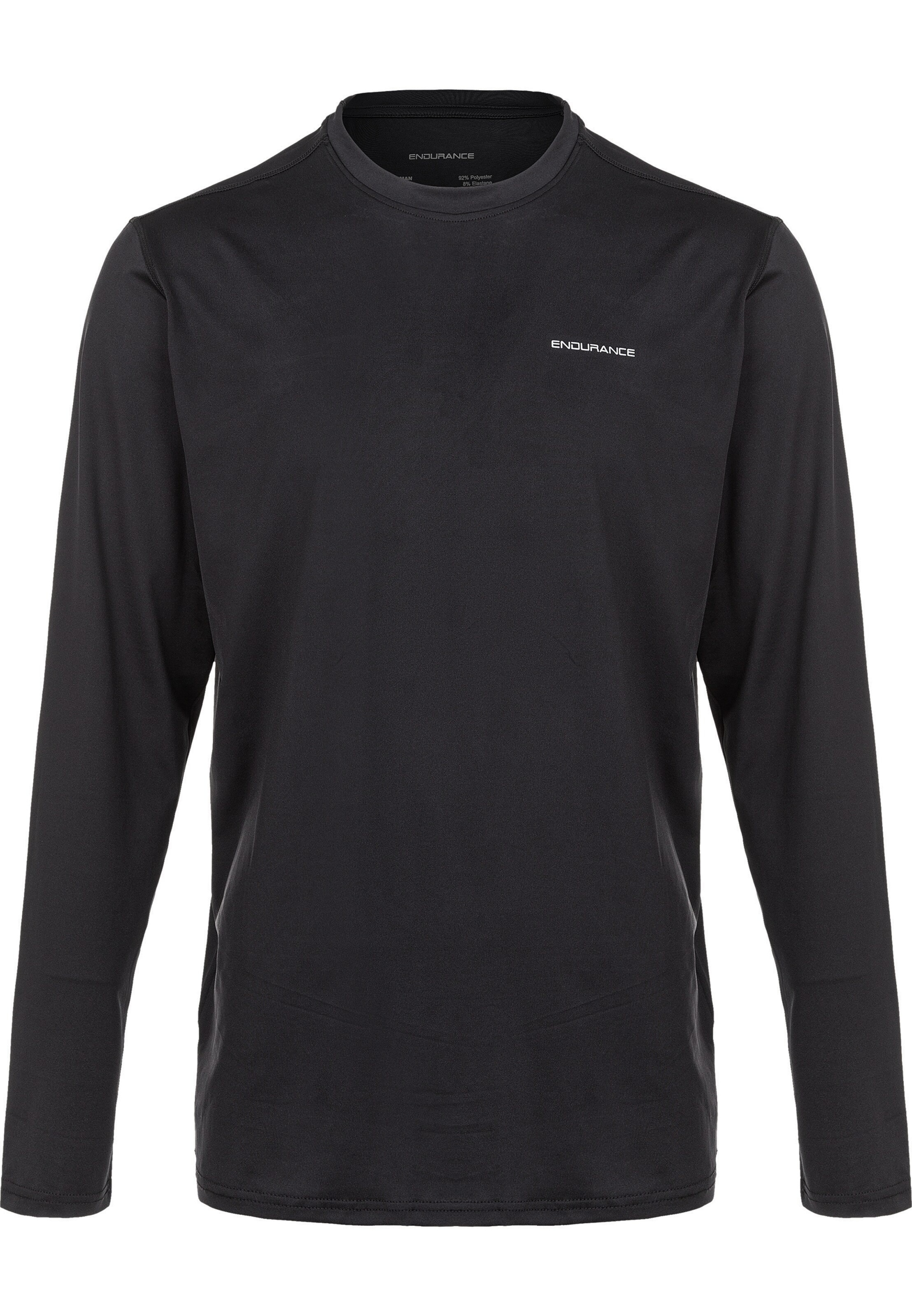 ENDURANCE Functioneel shirt 'Kulon 2' in Zwart: voorkant