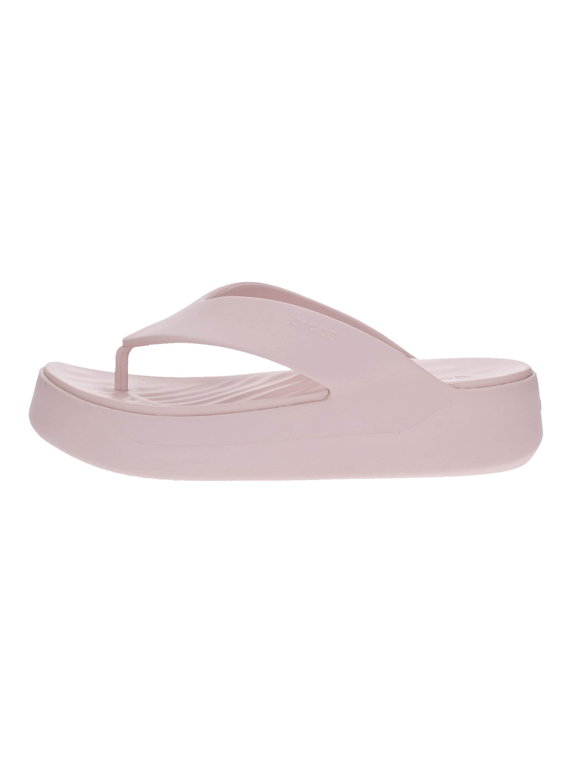 Zoccoletto 'Crocs Infradito Getaway Platform Flip' di Crocs in rosa: frontale