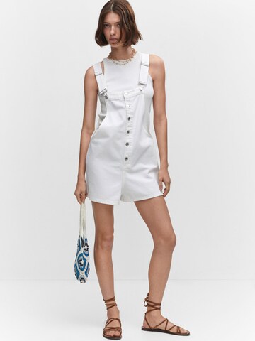MANGO Jumpsuit 'IRIS' in Weiß