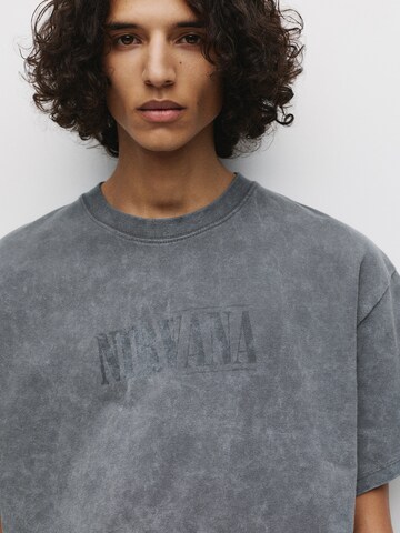 Pull&Bear Shirt in Grijs