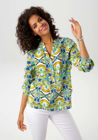 Aniston CASUAL Blouse in Mixed colors: front