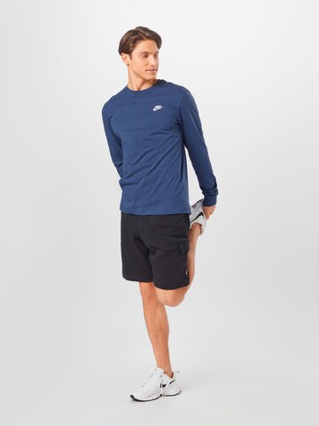 Nike Sportswear Bluser & t-shirts i blå