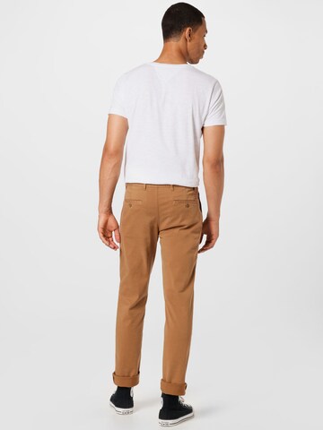 TOMMY HILFIGER Slimfit Chino kalhoty – hnědá