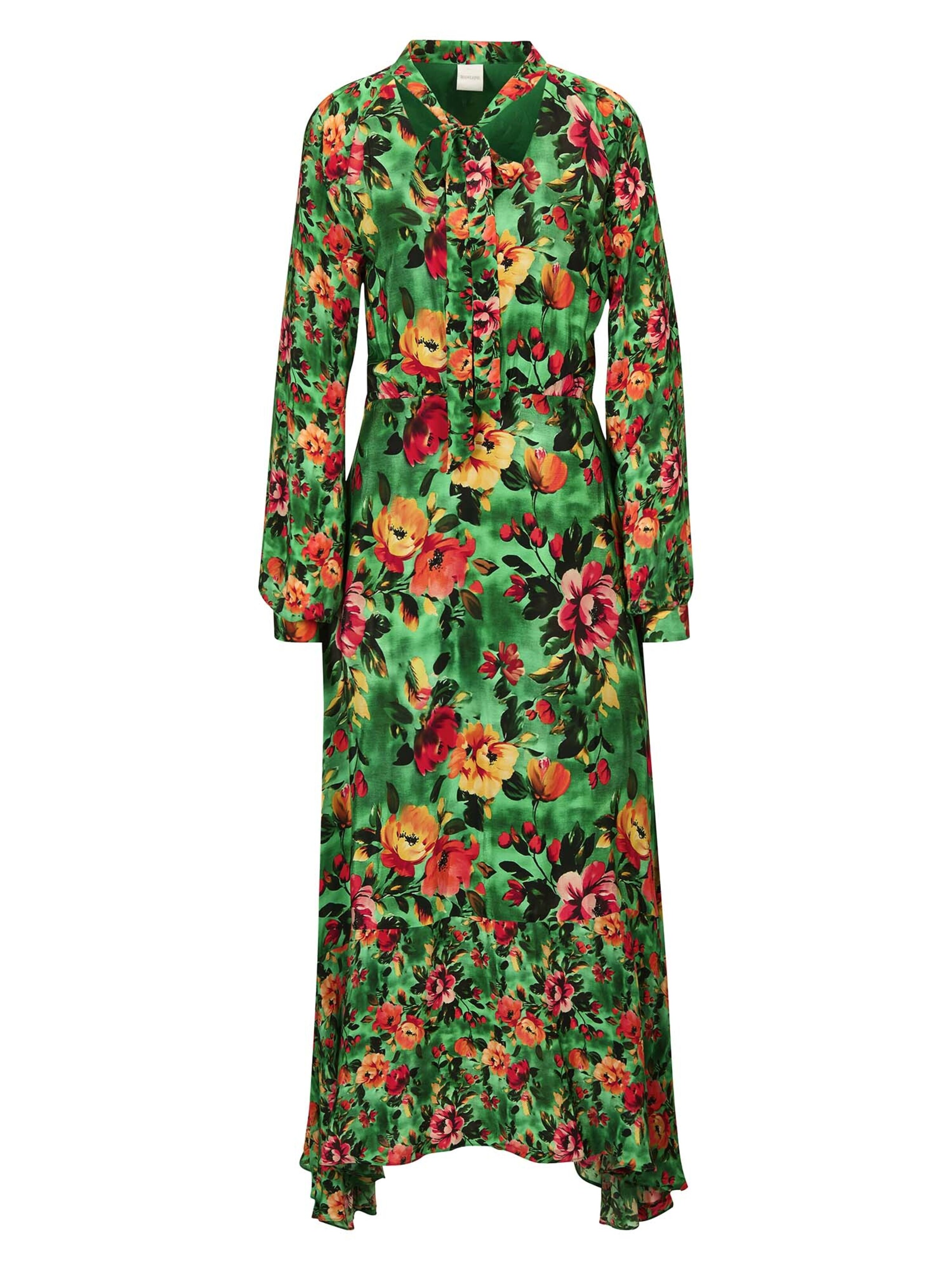 MADELEINE Jurk in Groen: voorkant