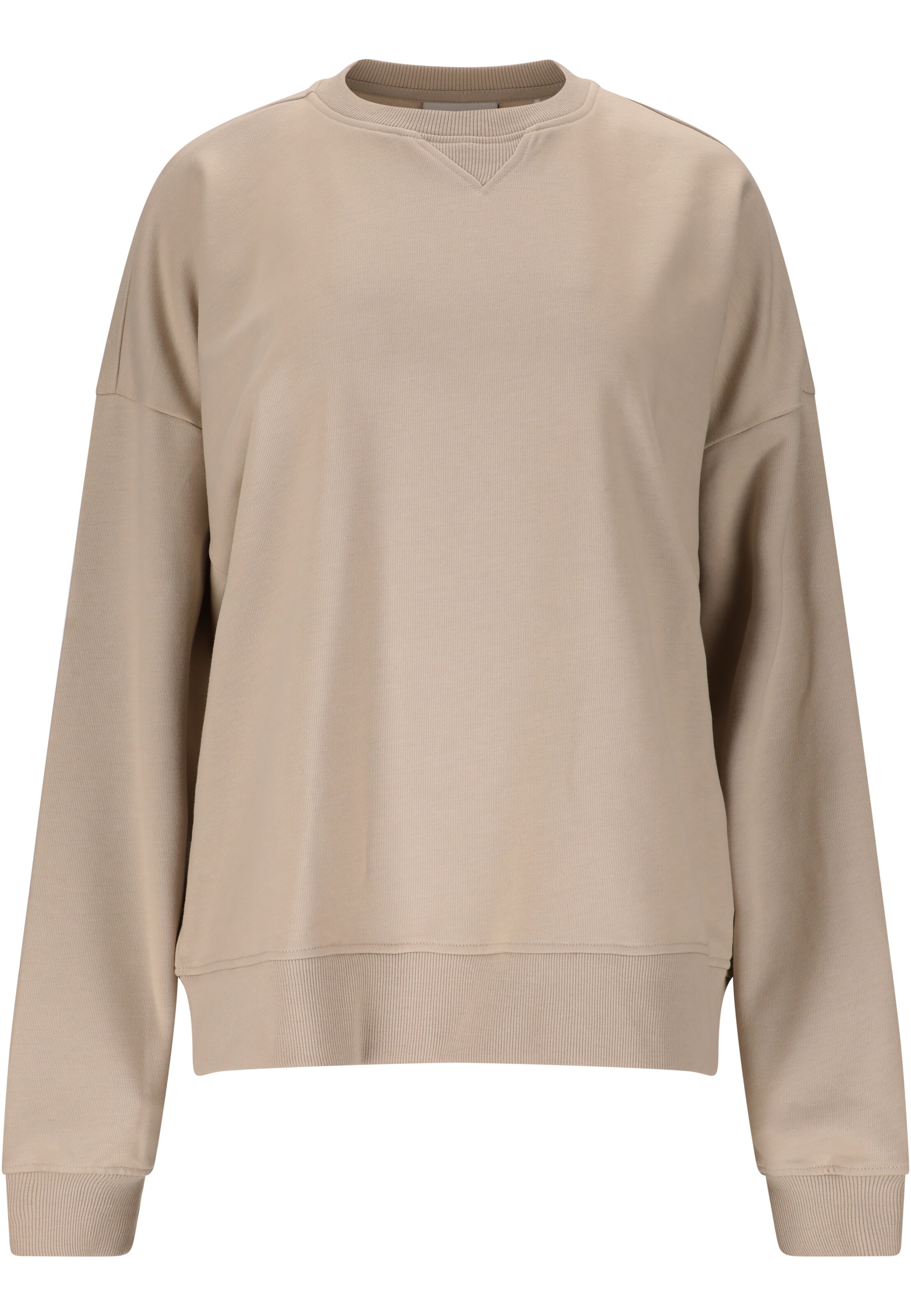 NOU Sweatshirt 'Vacay' in Brown: front