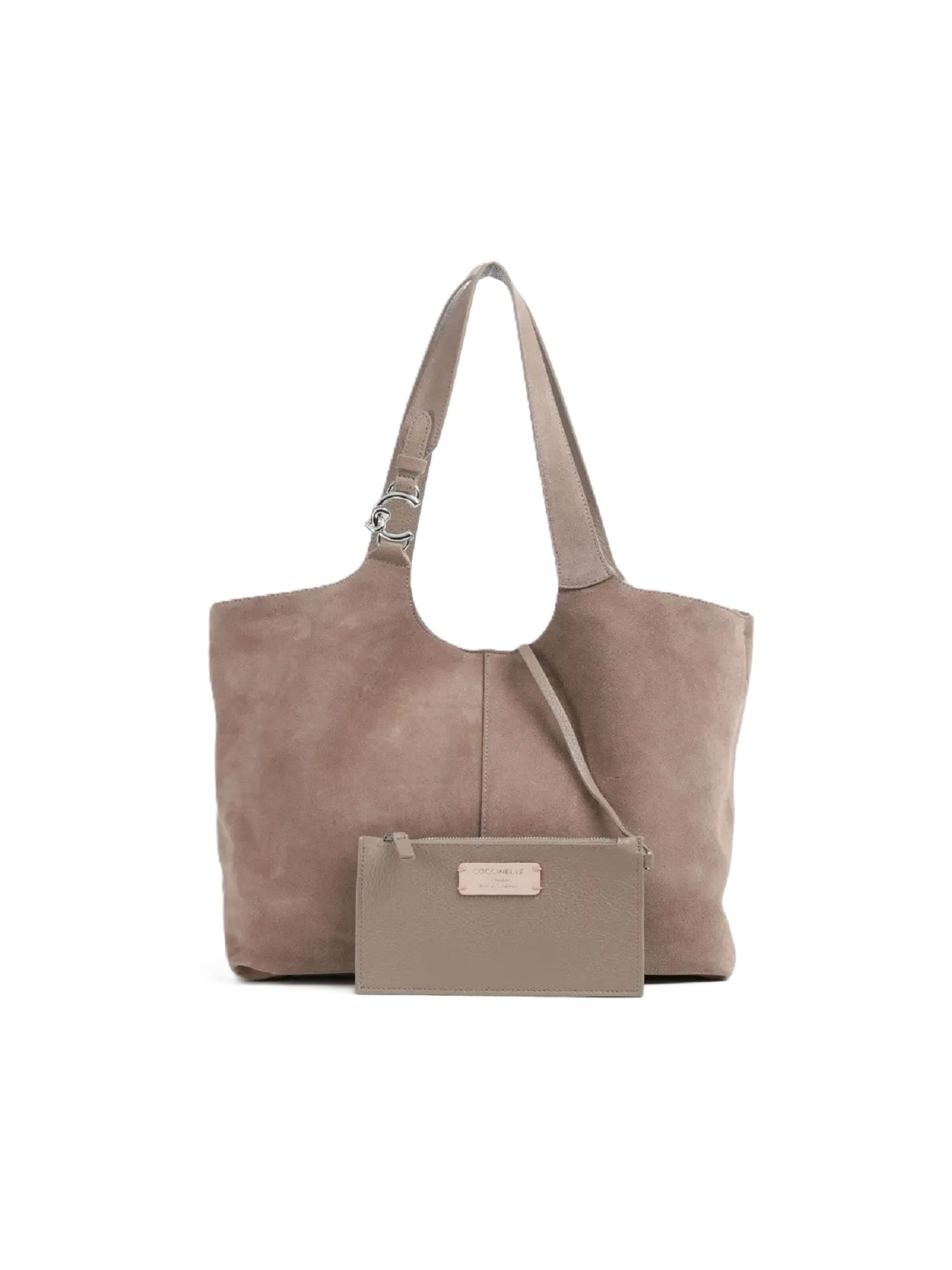 Borsa a spalla 'E1THE110101' di Coccinelle in beige