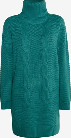 MYMO Knitted dress 'Biany' in Green: front