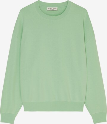 Sweat-shirt Marc O'Polo en vert : devant