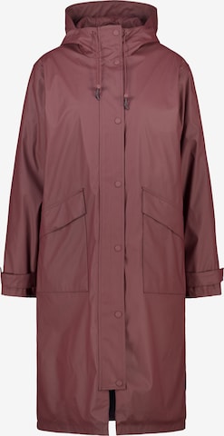 America Today Raincoat in Red: front