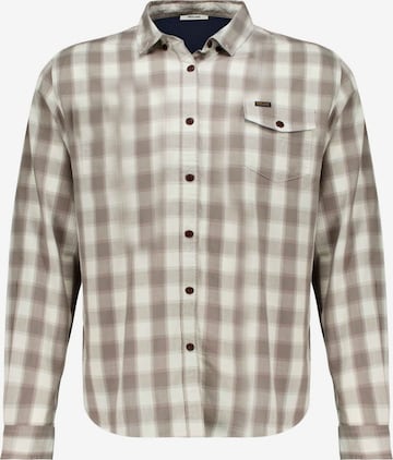 Deeluxe Regular fit Overhemd 'Pieter' in Grijs: voorkant