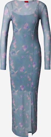 HUGO Рокля 'Narille' в синьо: отпред