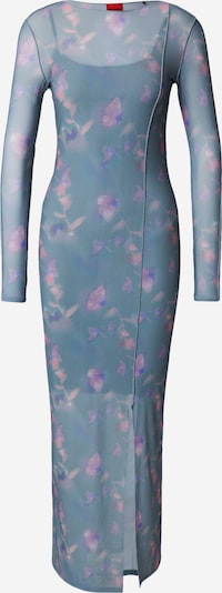 HUGO Mekko 'Narille' värissä sininen / kyyhkynsininen / luumu / roosa, Tuotenäkymä