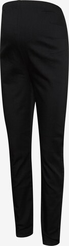 MAMALICIOUS Slim fit Leggings 'PINE' in Black: front