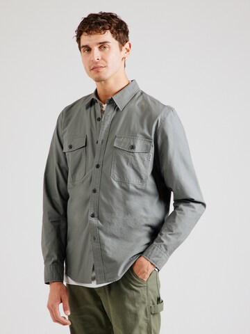 Vintage Industries - Ajuste regular Camisa 'Boston' en gris: frente