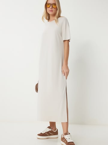 Abito di Happiness İstanbul in beige: frontale