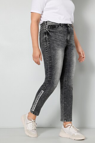 MIAMODA Regular Jeans in Grey