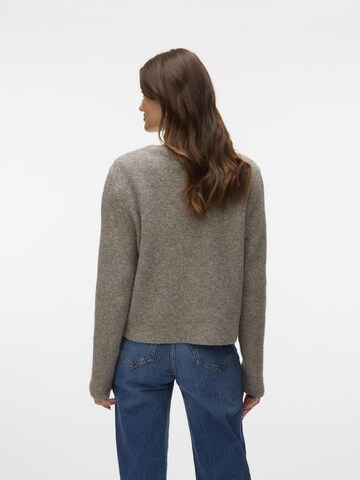 VERO MODA Knit cardigan 'VMClio' in Grey