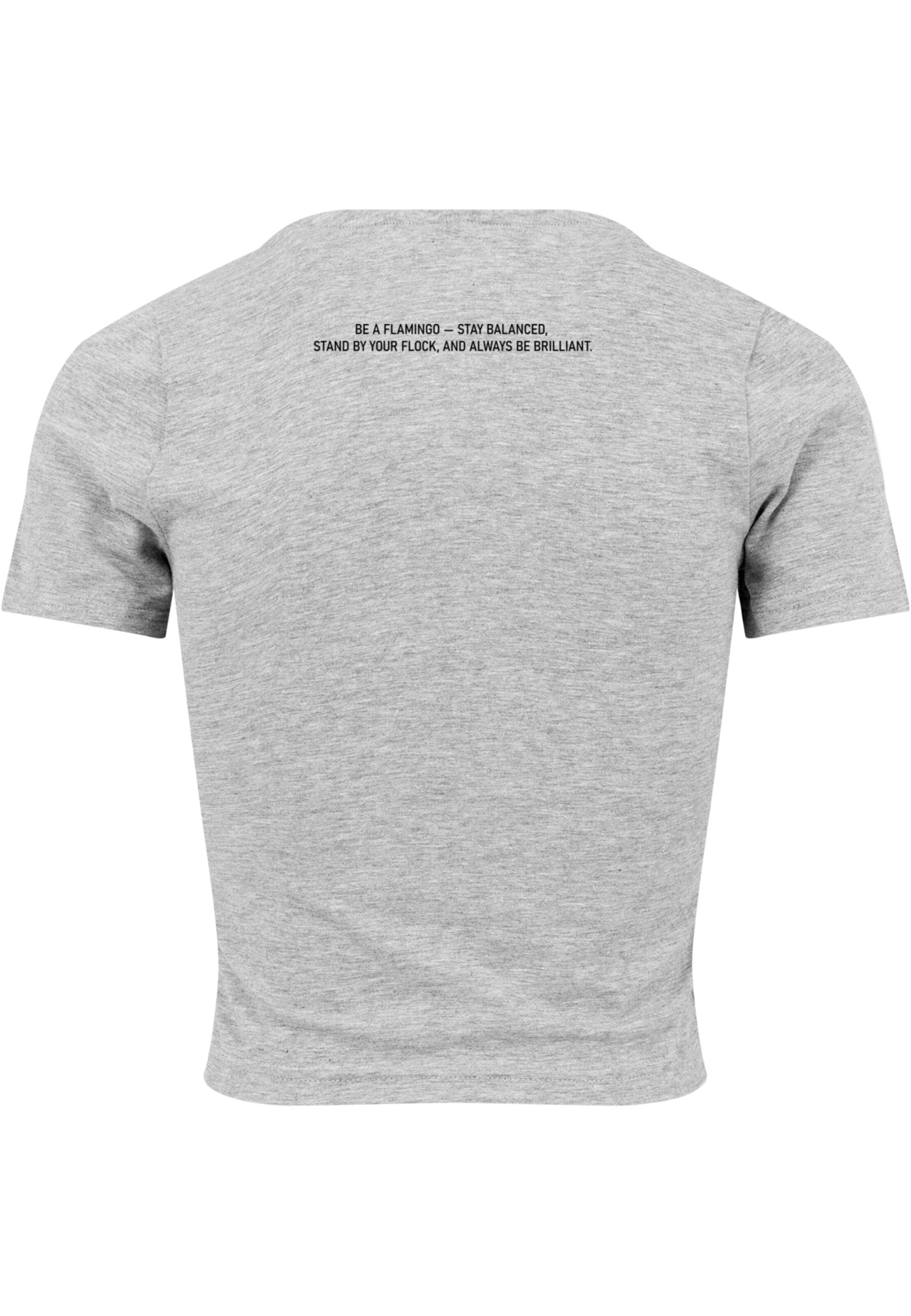 Merchcode Shirt 'Flamingo' in Grey