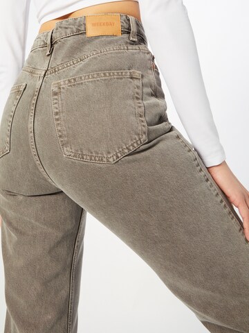 Regular Jean 'Rowe' WEEKDAY en beige