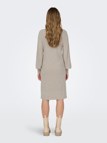 ONLY Knitted dress 'KATIA' in Brown