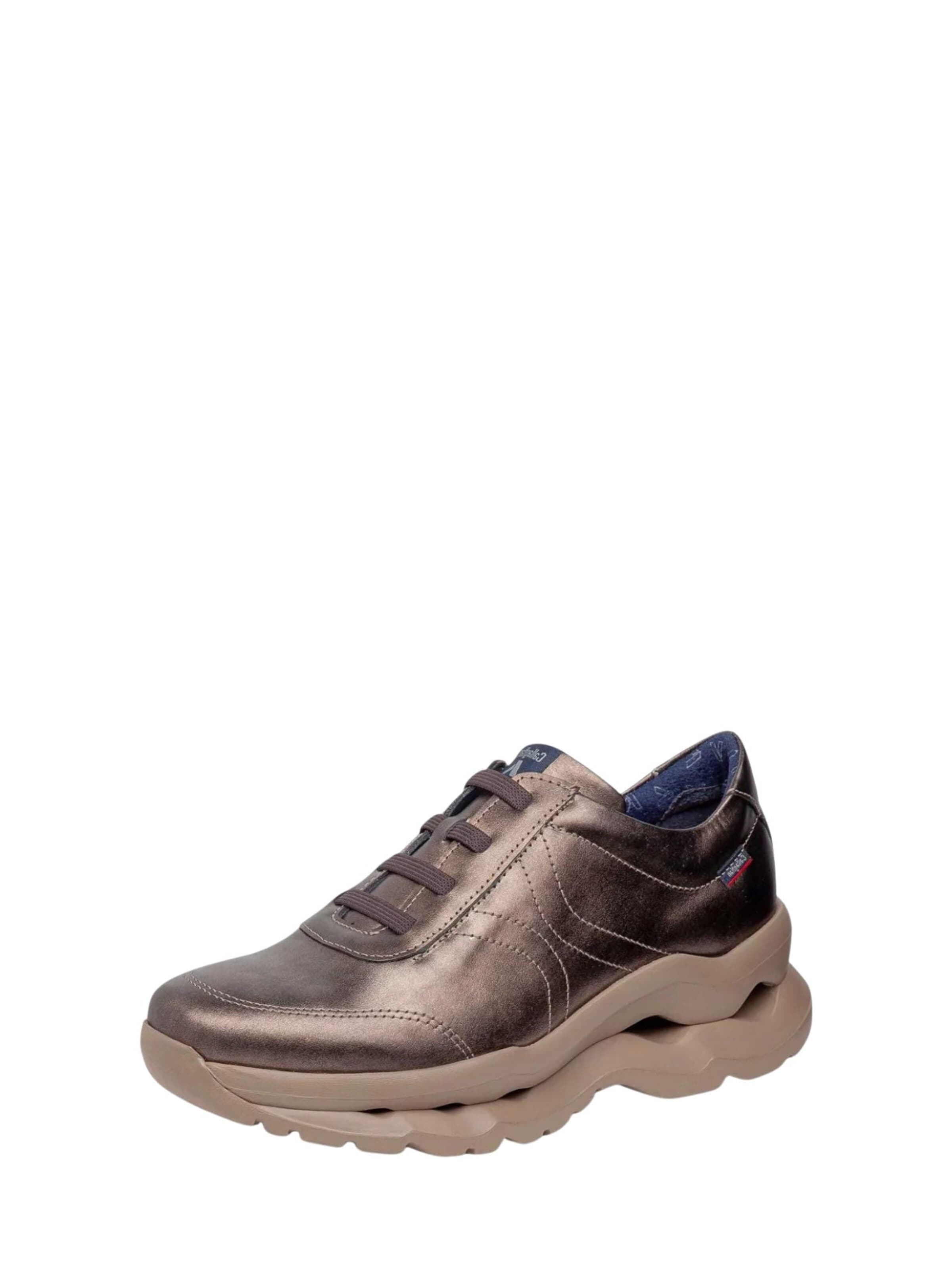 Sneaker bassa di Callaghan in marrone: frontale