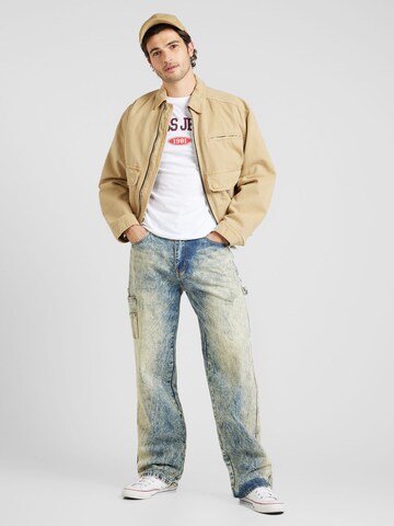 GUESS Originals Regular Карго дънки 'GO' в синьо