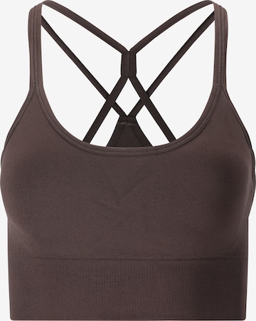 Athlecia Sport-BH 'Foan V3' in Grau: Vorderseite