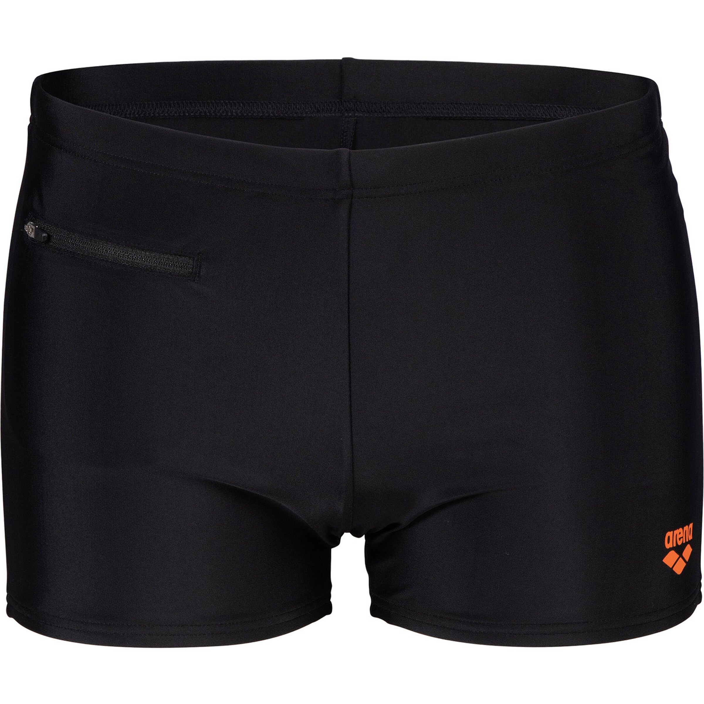 ARENA Swim Trunks 'Zip' in Black: front