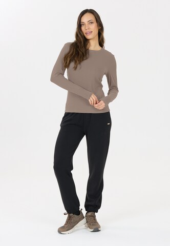Athlecia Functioneel shirt in Bruin