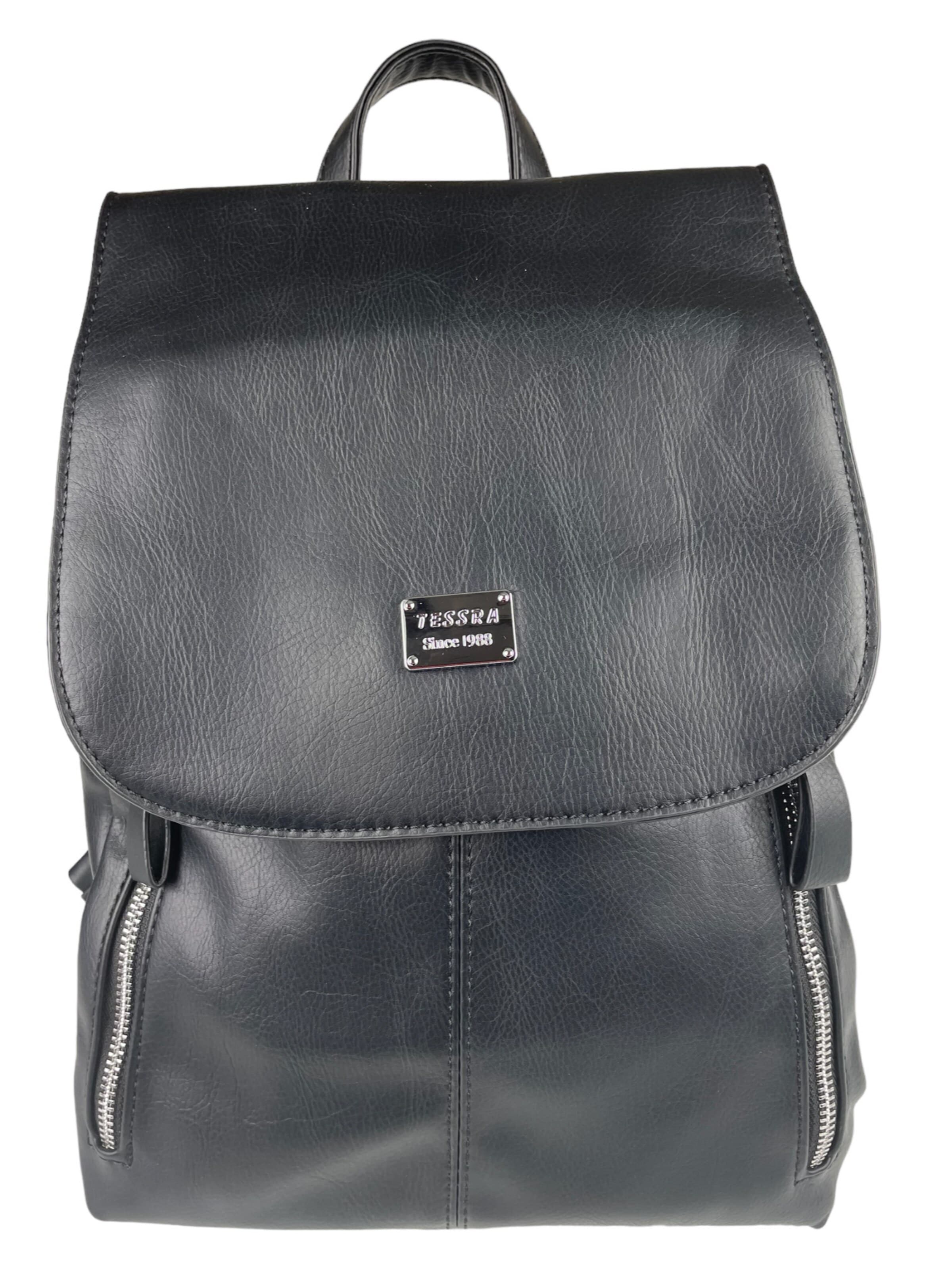 Kumixi - Mochila '2in1 Rucksacktasche' en negro: frente