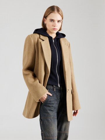 modström Between-Seasons Coat 'Ginni' in Beige: front